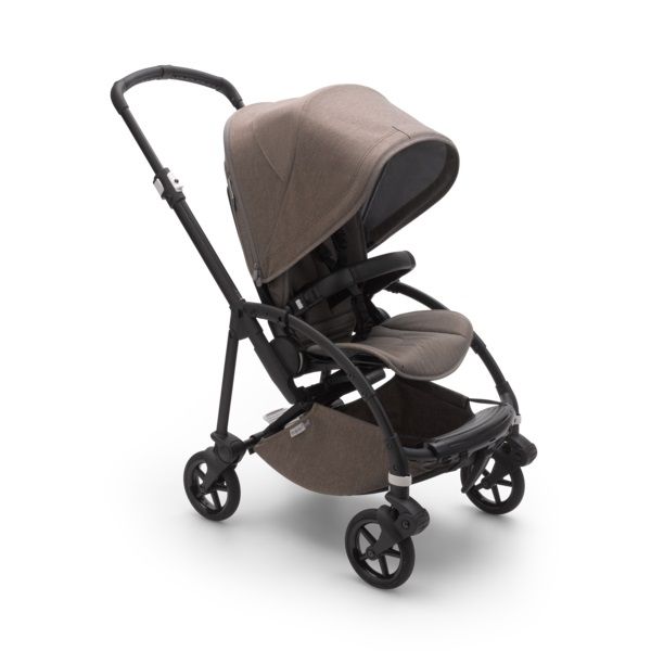 Коляска прогулочная Bugaboo Bee 6 Complete MINERAL BLACK/TAUPE-TAUPE 500304AM01