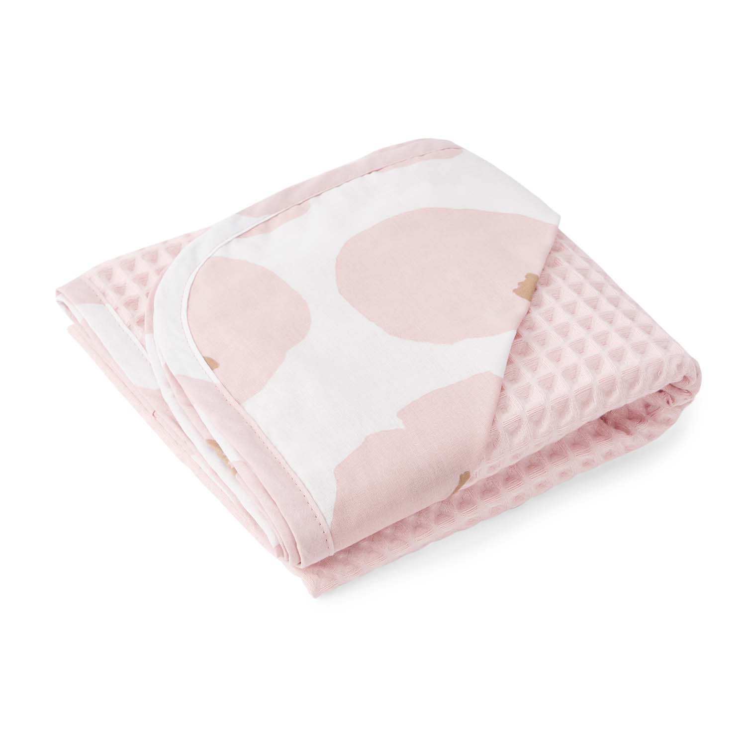 Полотенце Happy Baby с капюшоном 100х100 см розовый 87554