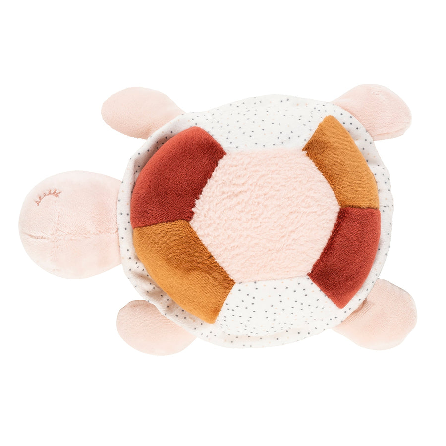 Игрушка мягкая Nattou Soft toy Lapidou Activity Черепаха pink 875363