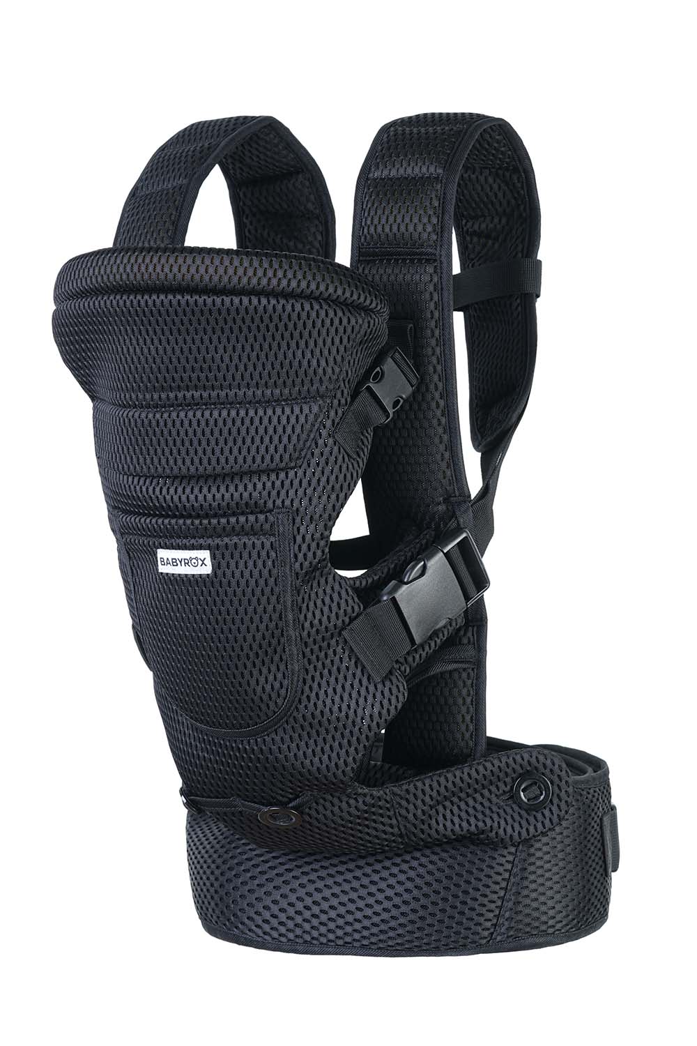Рюкзак переноска BABYROX Comfort 3D Mesh черный BC1858-S