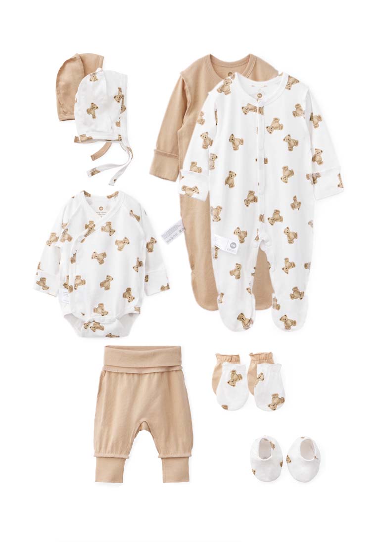 Набор одежды Happy Baby для новорожденных beige&bears р-р 56, 90111
