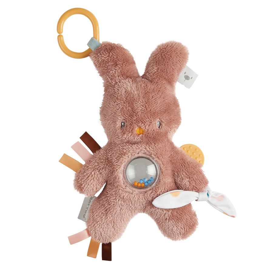 Игрушка мягкая Nattou Soft toy Tipidou Activity Кролик dusty pink 830140