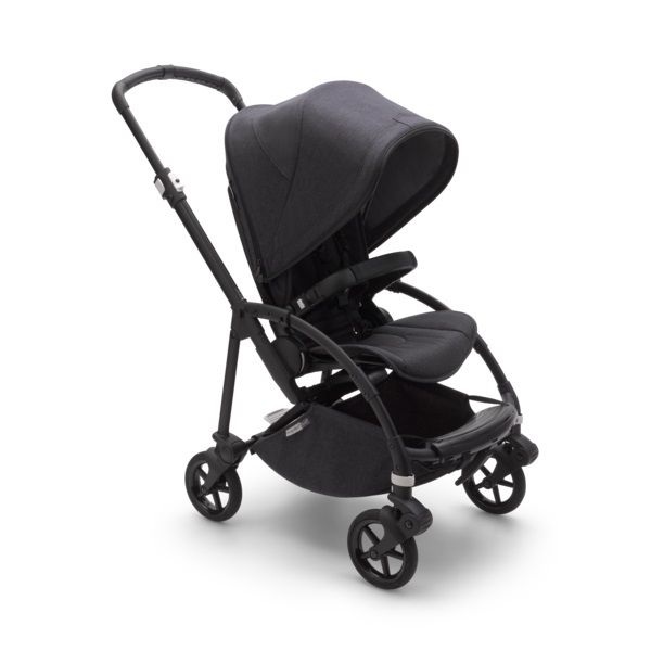 Коляска прогулочная Bugaboo Bee 6 Complete MINERAL BLACK/WASHED BLACK-WASHED BLACK 500304MC01