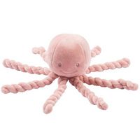 Игрушка мягкая Nattou Soft toy Lapidou Octopus Осьминог pink 877541