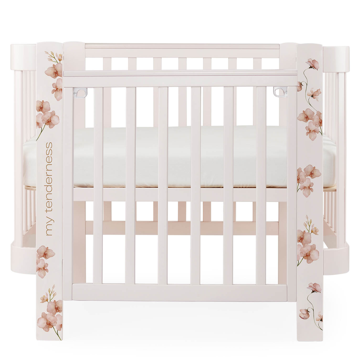 Кроватка-трансформер Happy Baby MOMMY LOVE pink 95026