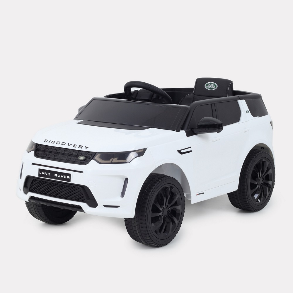Электромобиль детский Land Rover Discovery белый REC-006-W