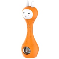 Музыкальная игрушка Alilo интерактивная Зайка-Карапуз S1 оранжевый 60175