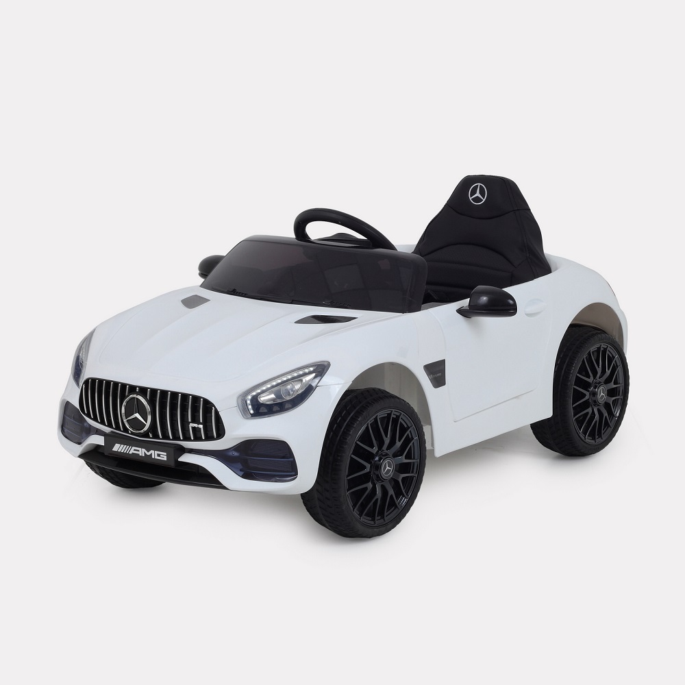 Электромобиль детский Mercedes-AMG GT R белый REC-004-W